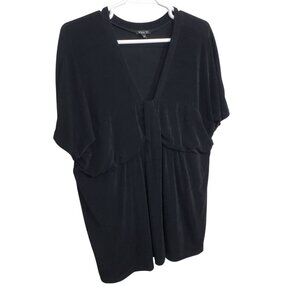 Vikki Vi 3X Shirt Sinky Travel Knit Stretch Babydoll Casual Flowy Comfortable